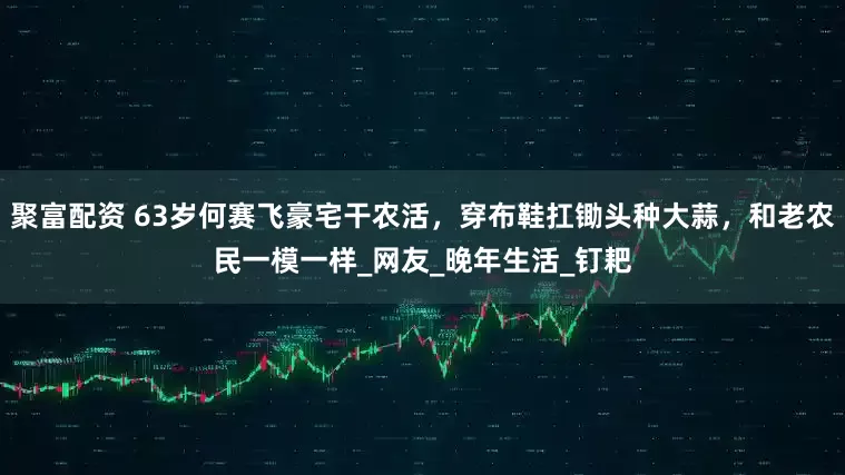 聚富配资 63岁何赛飞豪宅干农活，穿布鞋扛锄头种大蒜，和老农民一模一样_网友_晚年生活_钉耙